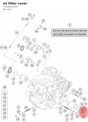 Diagram preview: oil filter cover (75038041200)