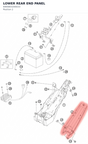 Diagram preview: LOWER REAR END PANEL (6900803200033)