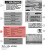Diagram preview: Tech. info. sticker (63603098000)