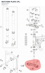 Diagram preview: BOT.FORK PLATE CPL. (46201032022)