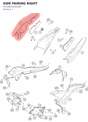 Diagram preview: SIDE FAIRING RIGHT (63508042000ABF)