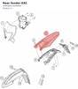 Diagram preview: Rear fender EXC (A49008013000EBA)