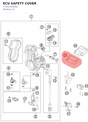 Diagram preview: ECU SAFETY COVER (77241035050)
