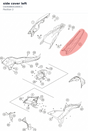 Diagram preview: side cover left (C63508041000C1)