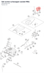 Diagram preview: Set screw w.hexagon socket M8x (J900000802200)
