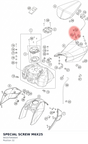 Diagram preview: SPECIAL SCREW M6X25 (90107040004)