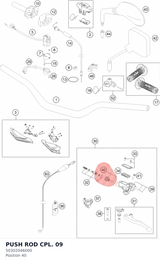 Diagram preview: PUSH ROD CPL.             09 (50302046000)