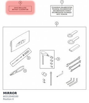 Diagram preview: MIRROR (60312040100)