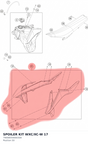 Diagram preview: SPOILER KIT WXC/XC-W        17 (7900805400030A)