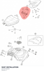 Diagram preview: SEAT INSTALLATION (A67407046000)