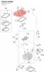 Diagram preview: VALVE COVER (A46036052000C1)