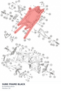 Diagram preview: SUBE FRAME BLACK (6130300210033)