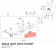 Diagram preview: BRAKE LIGHT SWITCH FRONT (A62611050000)