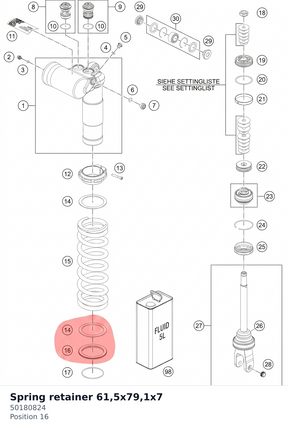 Diagram preview: Spring retainer 61,5x79,1x7 (50180824)