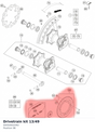 Diagram preview: Drivetrain kit 13/49 (00050002092)