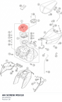 Diagram preview: AH SCREW M5X10 (J912050101)