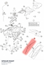 Diagram preview: SPOILER RIGHT (61408051100EBA)