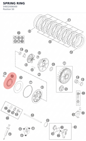 Diagram preview: SPRING RING (54832006000)