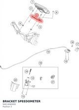 Diagram preview: BRACKET SPEEDOMETER (94614060000)