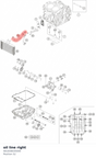 Diagram preview: oil line right (A61838035000)