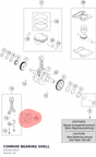 Diagram preview: CONROD BEARING SHELL (90230015010)