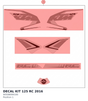 Diagram preview: DECAL KIT 125 RC 2016 (90508099100)