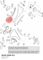 Diagram preview: IDLER GEAR R/S (61330157000)
