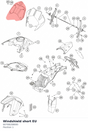Diagram preview: Windshield short EU (60708208000)