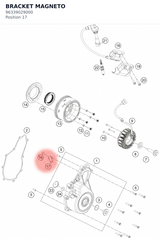 Diagram preview: BRACKET MAGNETO (96339029000)