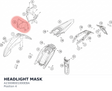 Diagram preview: HEADLIGHT MASK (A23008001000EBA)