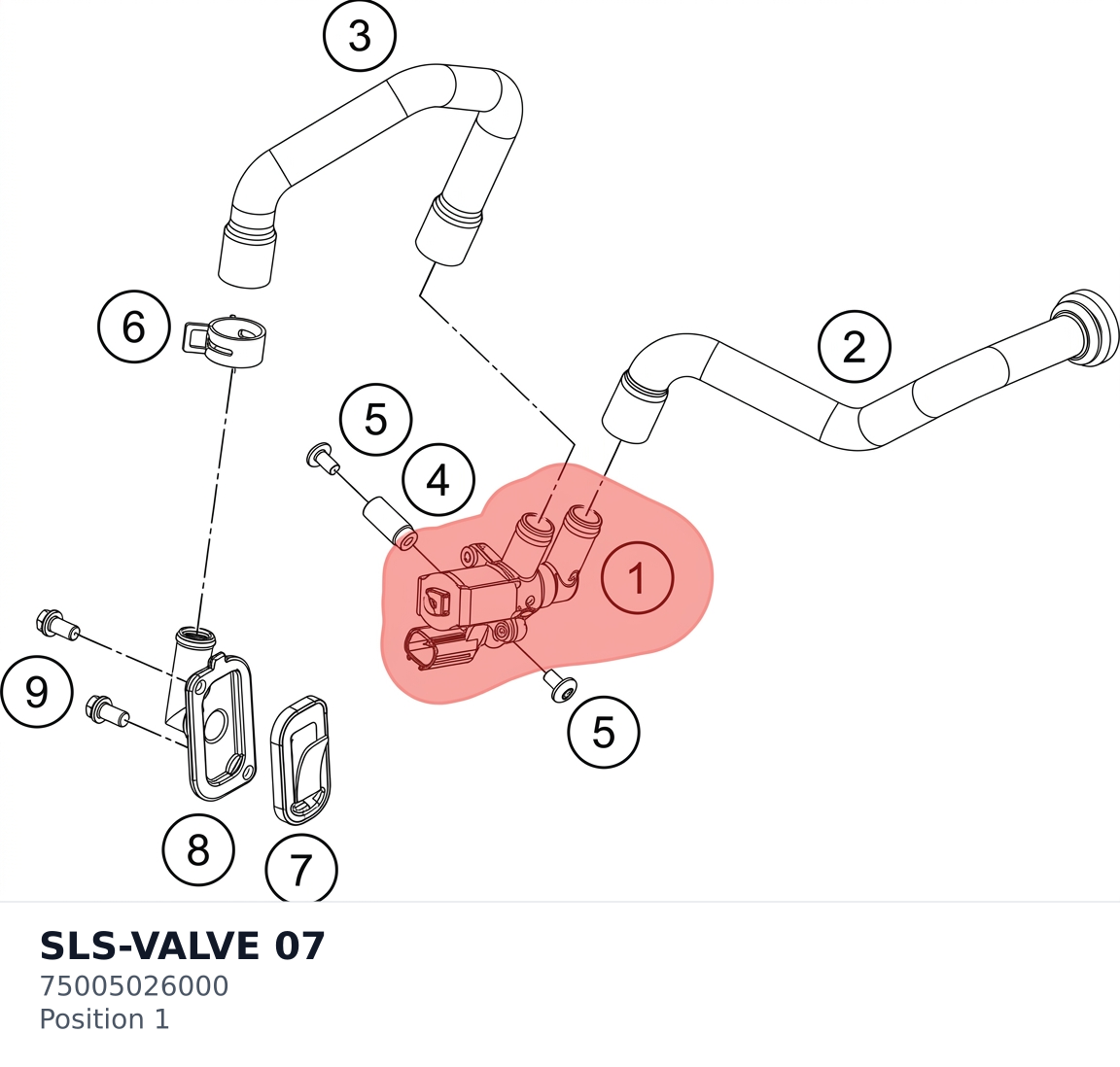 Diagram preview: SLS-VALVE 07 (75005026000)