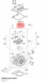 Diagram preview: SPARK PLUG SHAFT (90236074000)