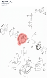 Diagram preview: ROTOR CPL. (90139005100)