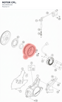 Diagram preview: ROTOR CPL. (90139005100)