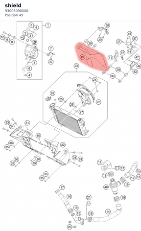 Diagram preview: shield (93005090000)
