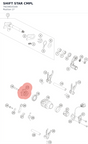 Diagram preview: SHIFT STAR CMPL (79234015100)