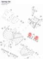 Diagram preview: Spring clip (A56008060030)