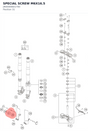 Diagram preview: SPECIAL SCREW M6X16.5 (J900000601700)