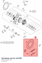 Diagram preview: Drivetrain set XC 13T/50T (SPAA13U50AM118A)
