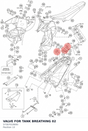 Diagram preview: VALVE FOR TANK BREATHING 02 (57307019000)