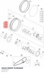 Diagram preview: VALVE INSERT SCHRADER (81210076010)