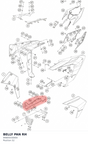 Diagram preview: BELLY PAN RH (94805030000)