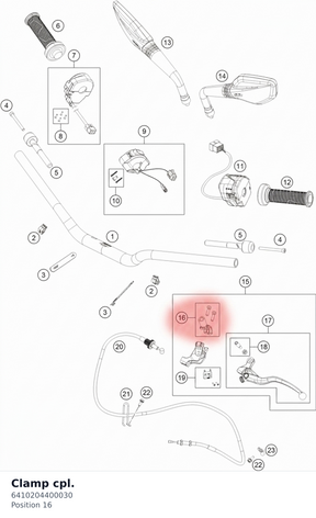 Diagram preview: Clamp cpl. (6410204400030)