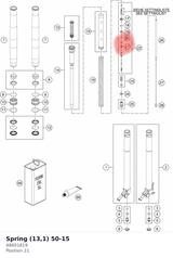 Diagram preview: Spring (13,1) 50-15 (48601819)
