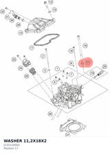 Diagram preview: WASHER 11,2X18X2 (J125110003)