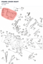 Diagram preview: FRAME COVER RIGHT (76903086000)