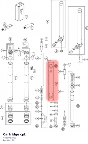 Diagram preview: Cartridge cpl. (48600870S3)