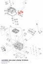 Diagram preview: variable one-year clamp 19.8mm (C00050198706)