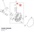 Diagram preview: COVER SENSOR (96334051010)