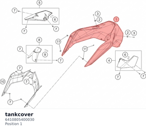 Diagram preview: tankcover (6410805400030)